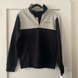 NWT Mens Michael Kors quarter zip